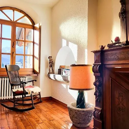 Апартаменты Cretallaz - Rustic Chic With Castle View, Free Parking And Wifi *